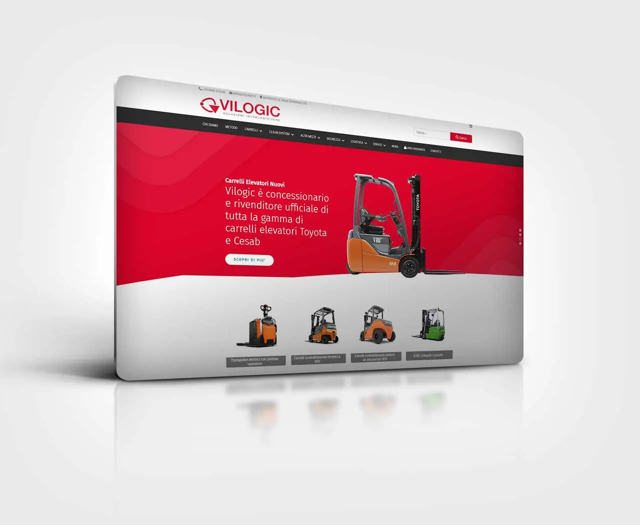 Sito web Vilogic -Gruppo Rasotto